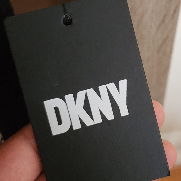 ❤️DKNY Contrast Trim Houndstooth Print Knit Dress☆ - Picture 5 of 6